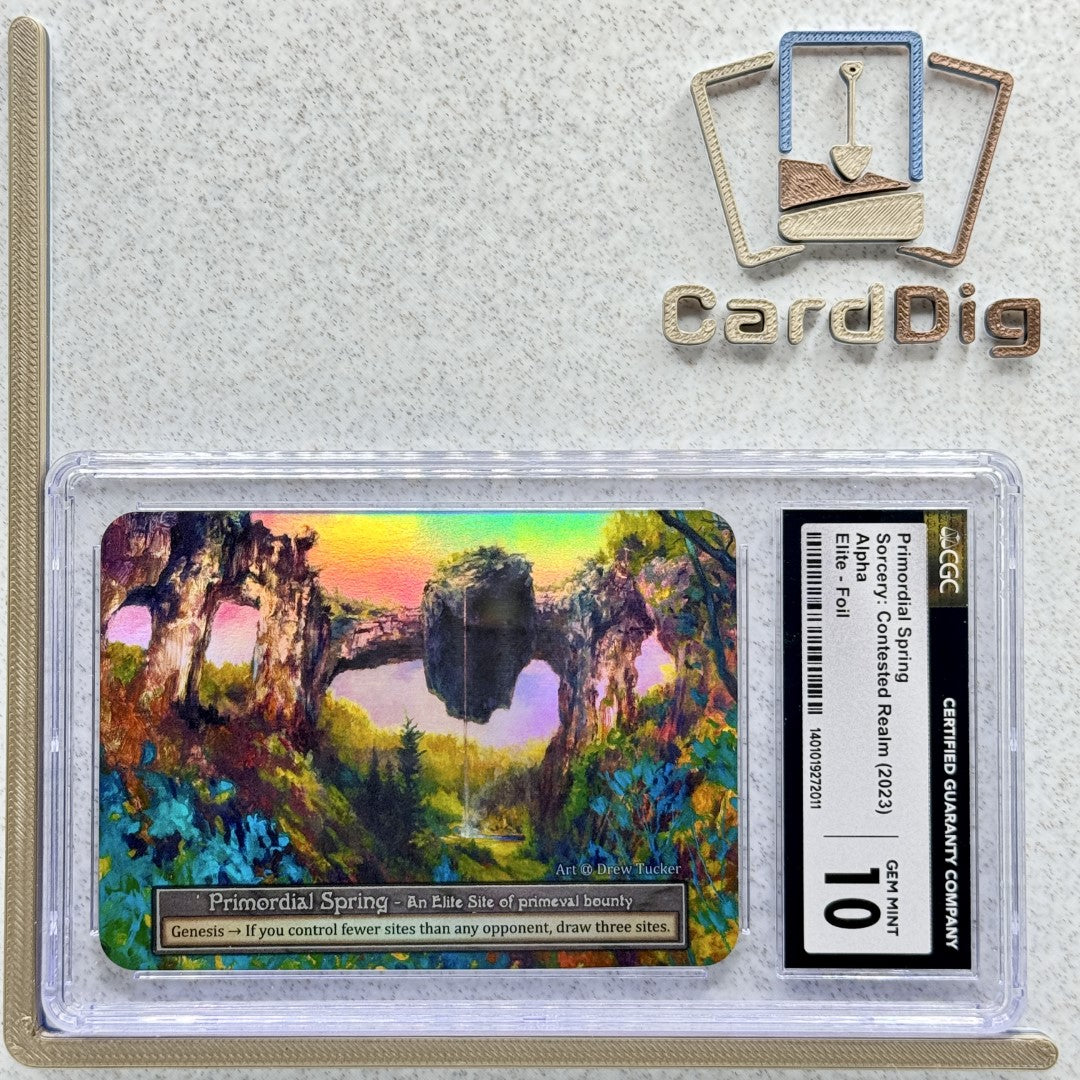 Primordial Spring  - Foil Graded (α Elite)