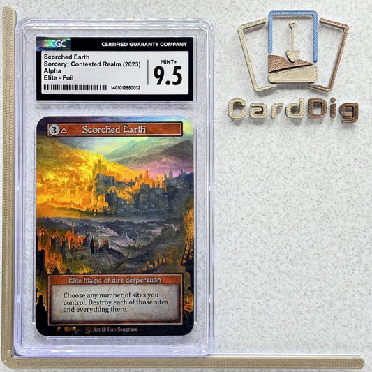 Scorched Earth  - Foil Graded (α Elite)