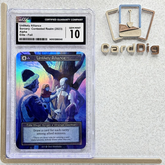 Unlikely Alliance  - Foil Graded (α Elite)