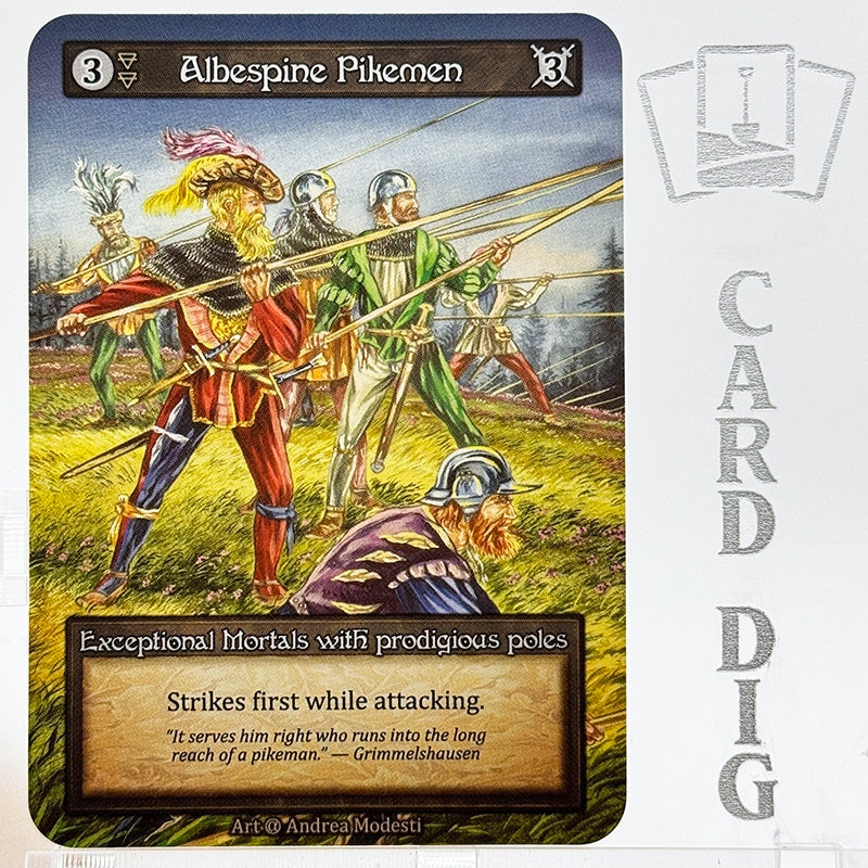 Albespine Pikemen (α Exc)