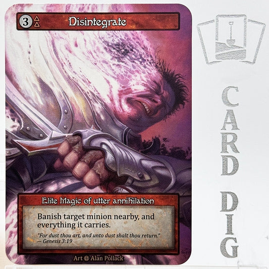 Disintegrate (α Elite)