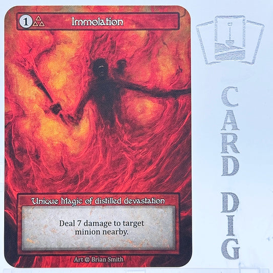 Immolation (α Unq)