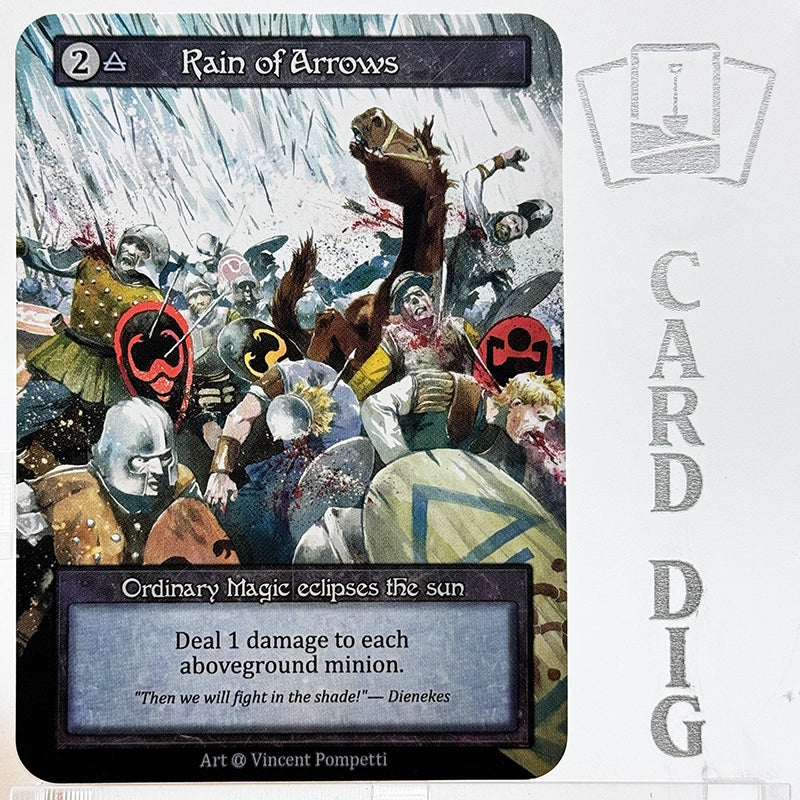 Rain of Arrows (α Ord)