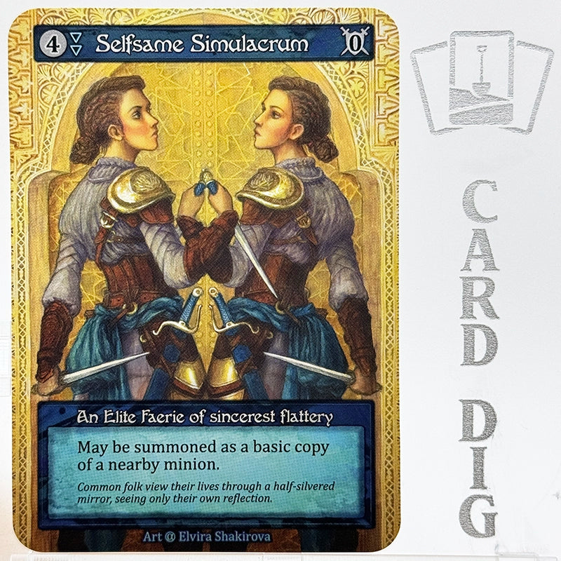 Selfsame Simulacrum (α Elite) – Card Dig