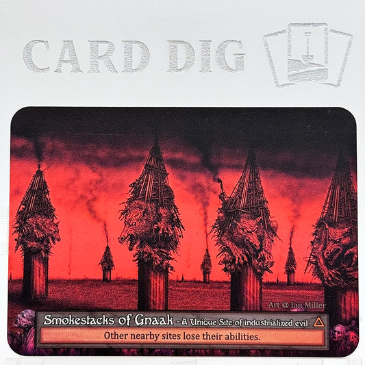 Smokestacks of Gnaak (α Unq)