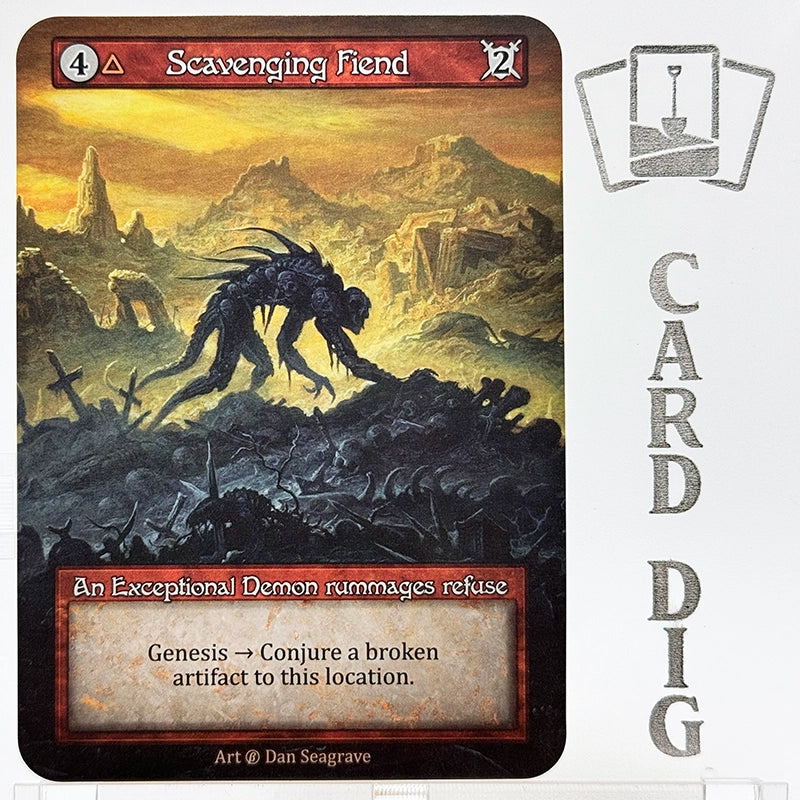 Scavenging Fiend (β Exc) – Card Dig