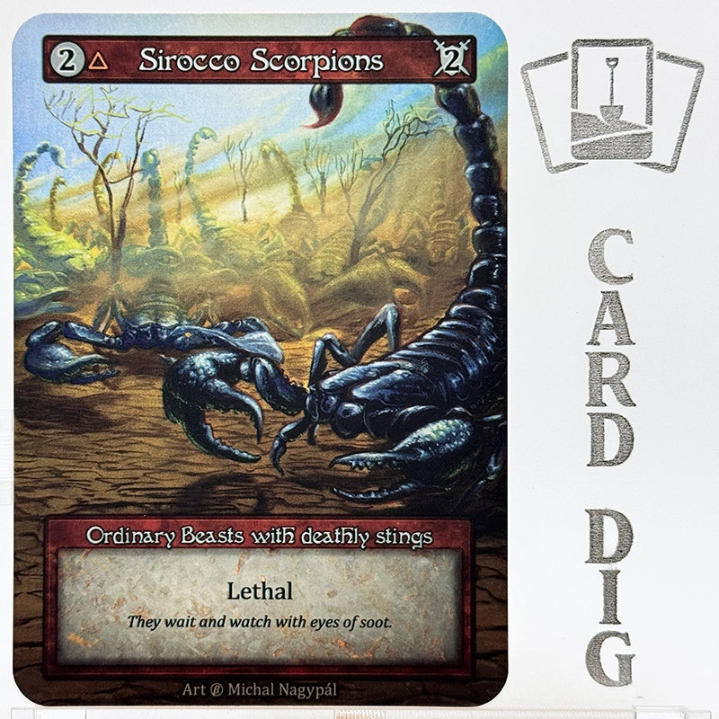 Sirocco Scorpions (β Ord)