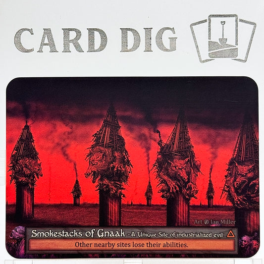 Smokestacks of Gnaak (β Unq)