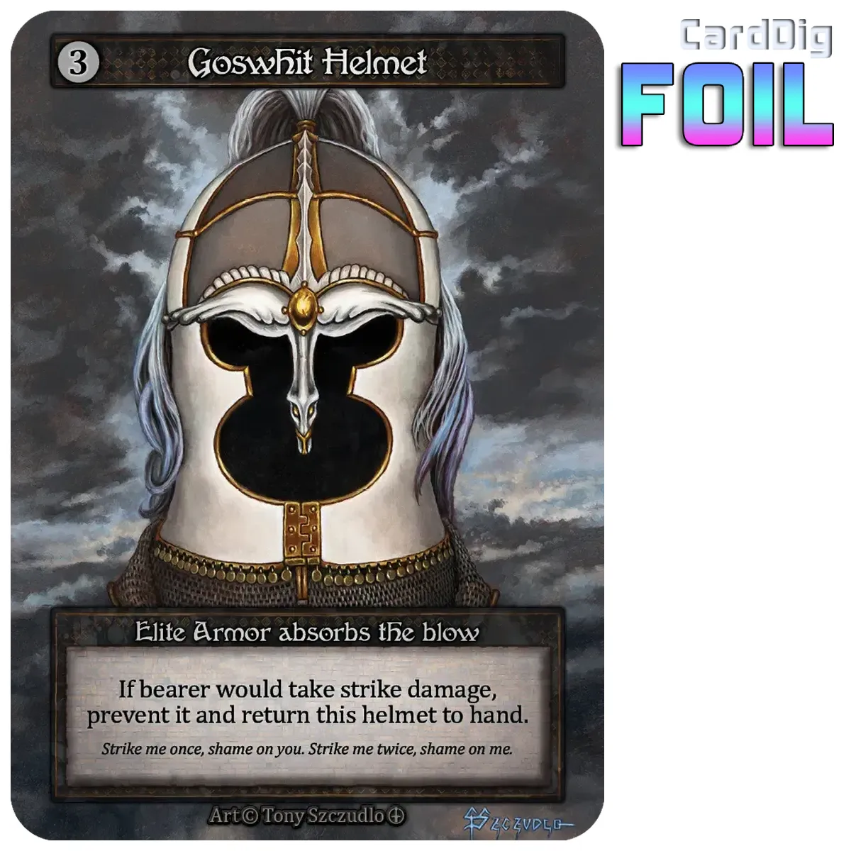 Goswhit Helmet - Foil (AL Elite)