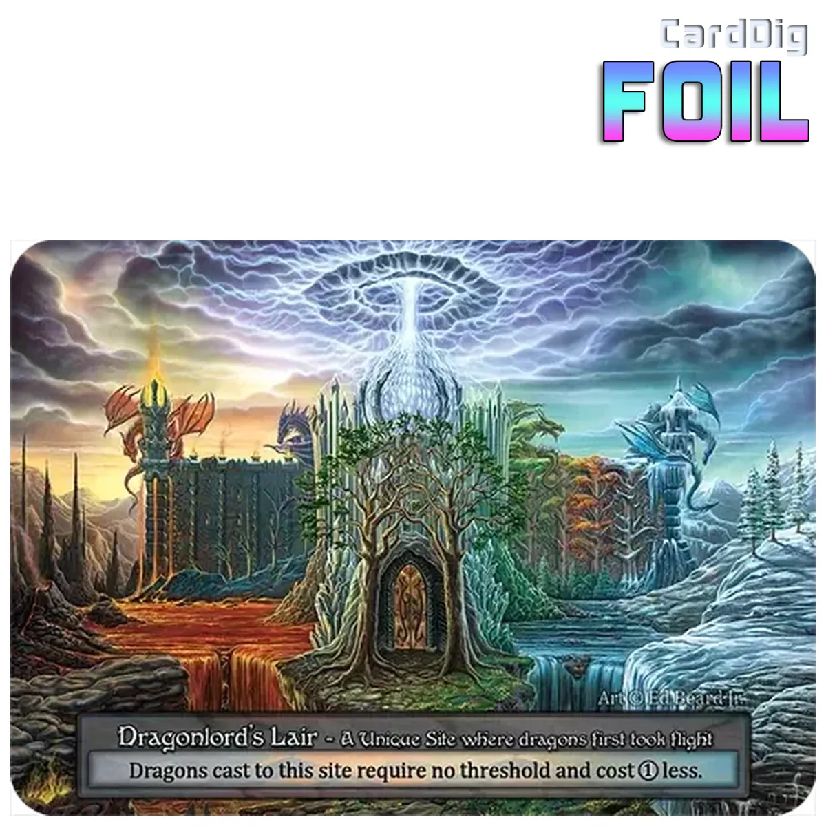 Dragonlords Lair - Foil (DL Unq)