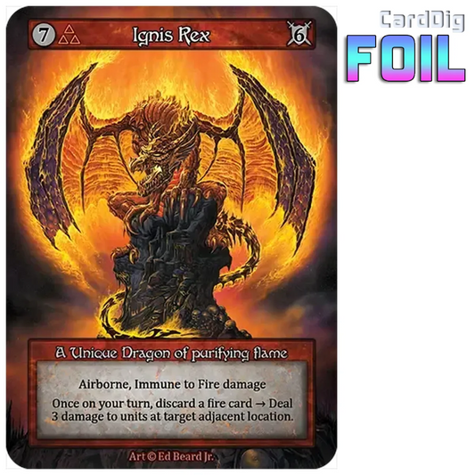 Ignis Rex - Foil (DL Unq)