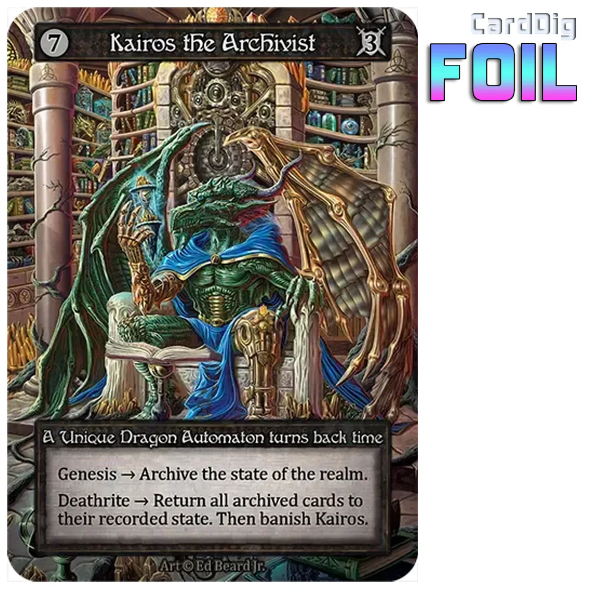 Kairos the Archivist - Foil (DL Unq)