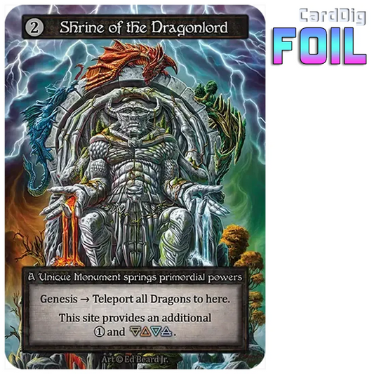 Shrine of the Dragonlord - Foil (DL Unq)