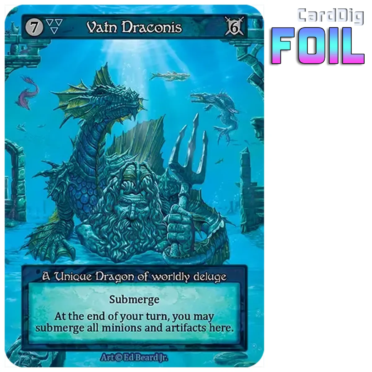 Vatn Draconis - Foil (DL Unq)