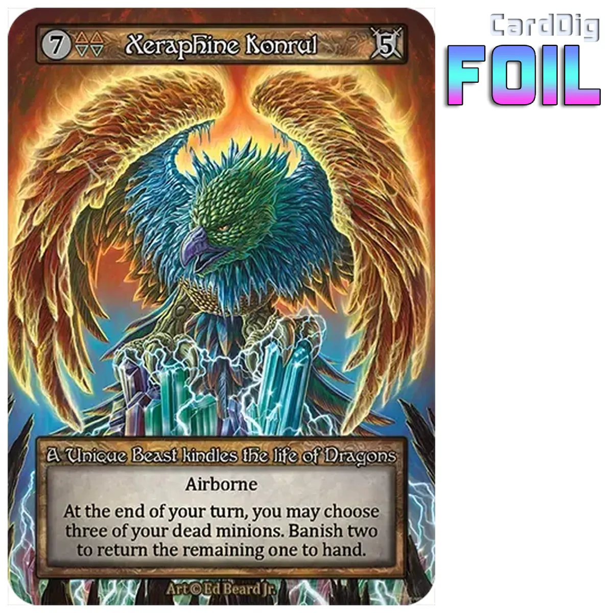 Xeraphine Konrul - Foil (DL Unq)