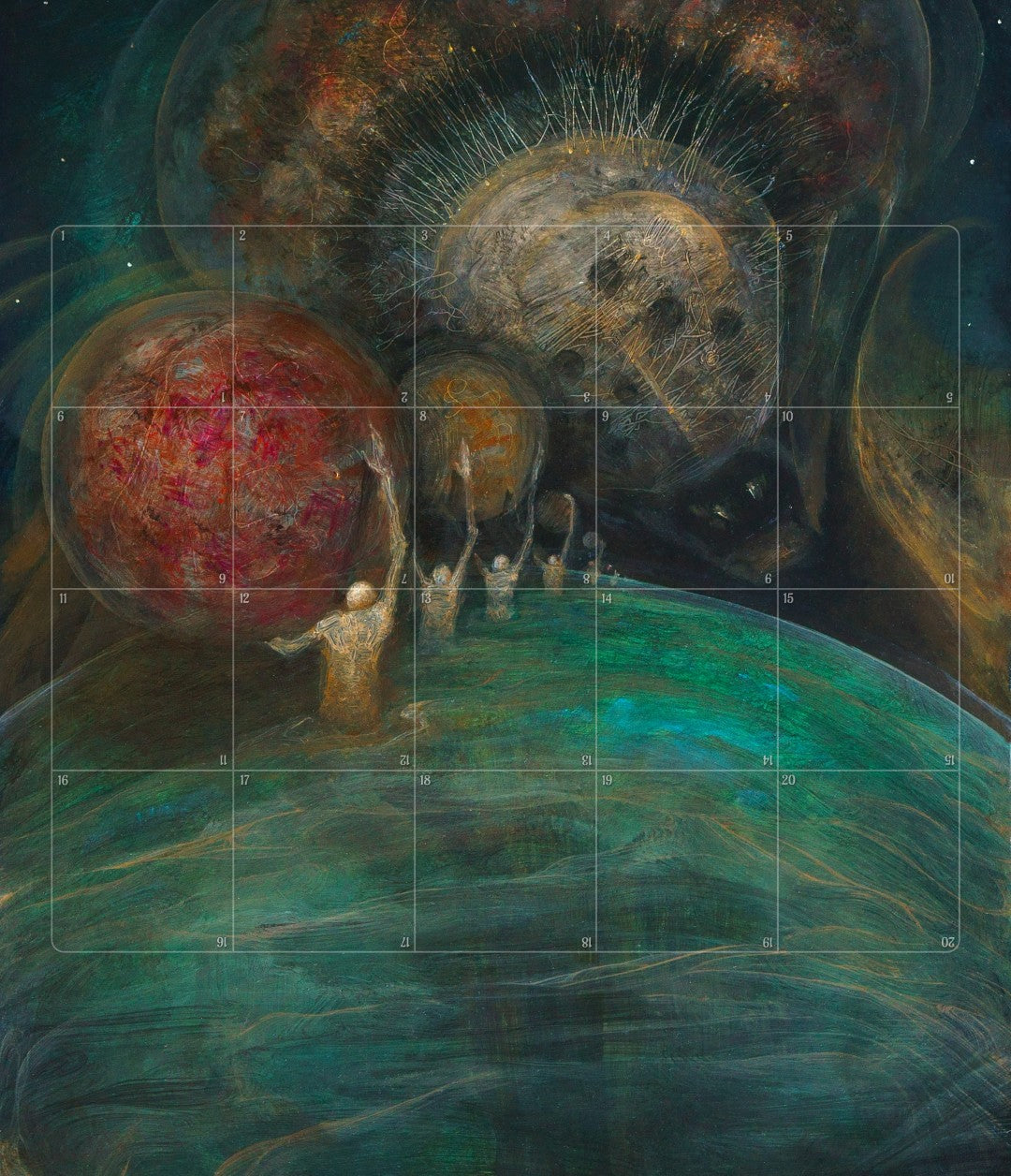 Atlas Wanderers - Two Player Playmat for Sorcery: Contested Realm TCG
