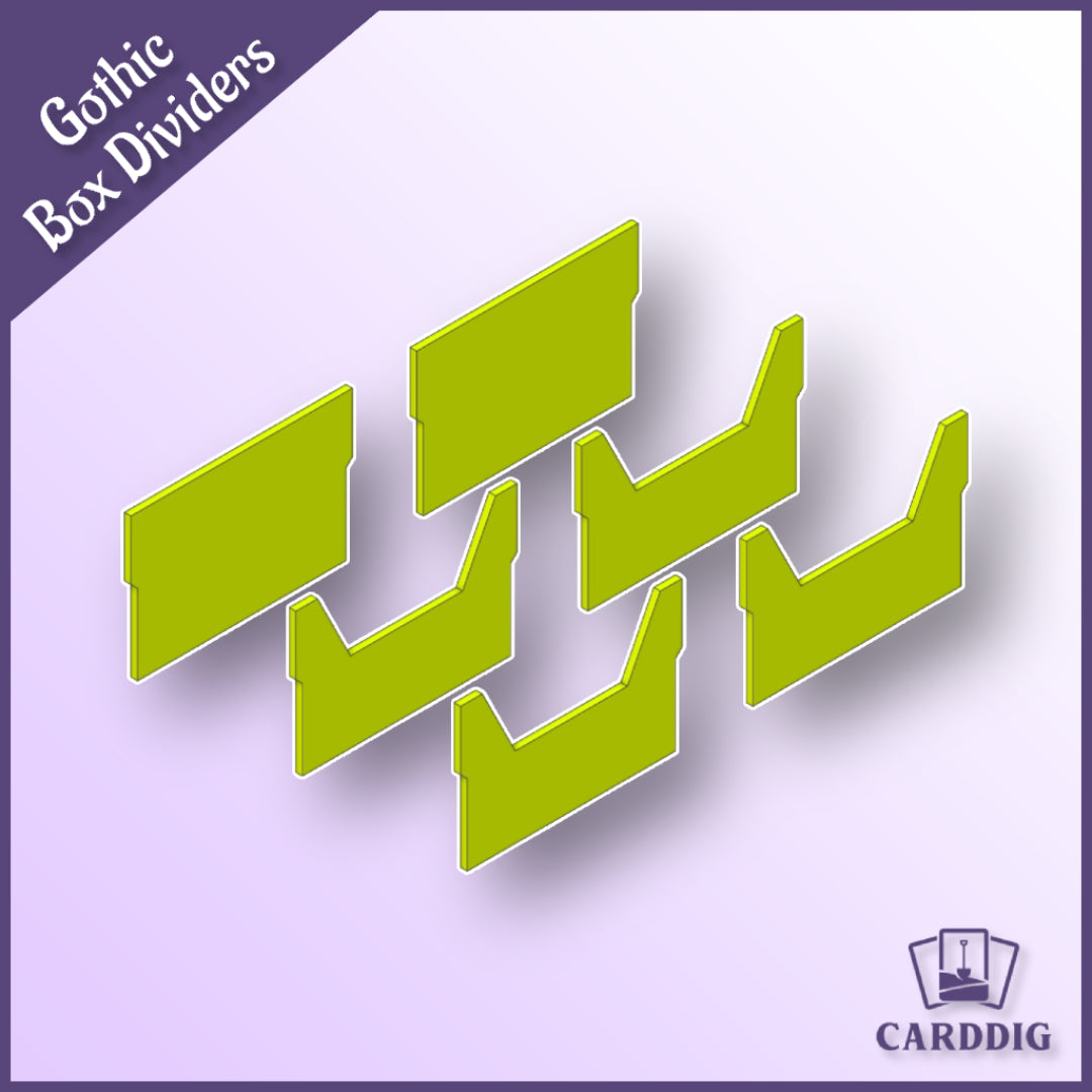 Gothic Box Dividers