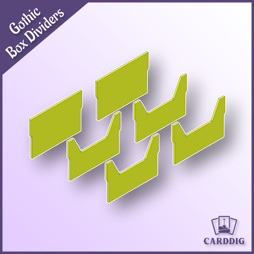 Gothic Box Dividers