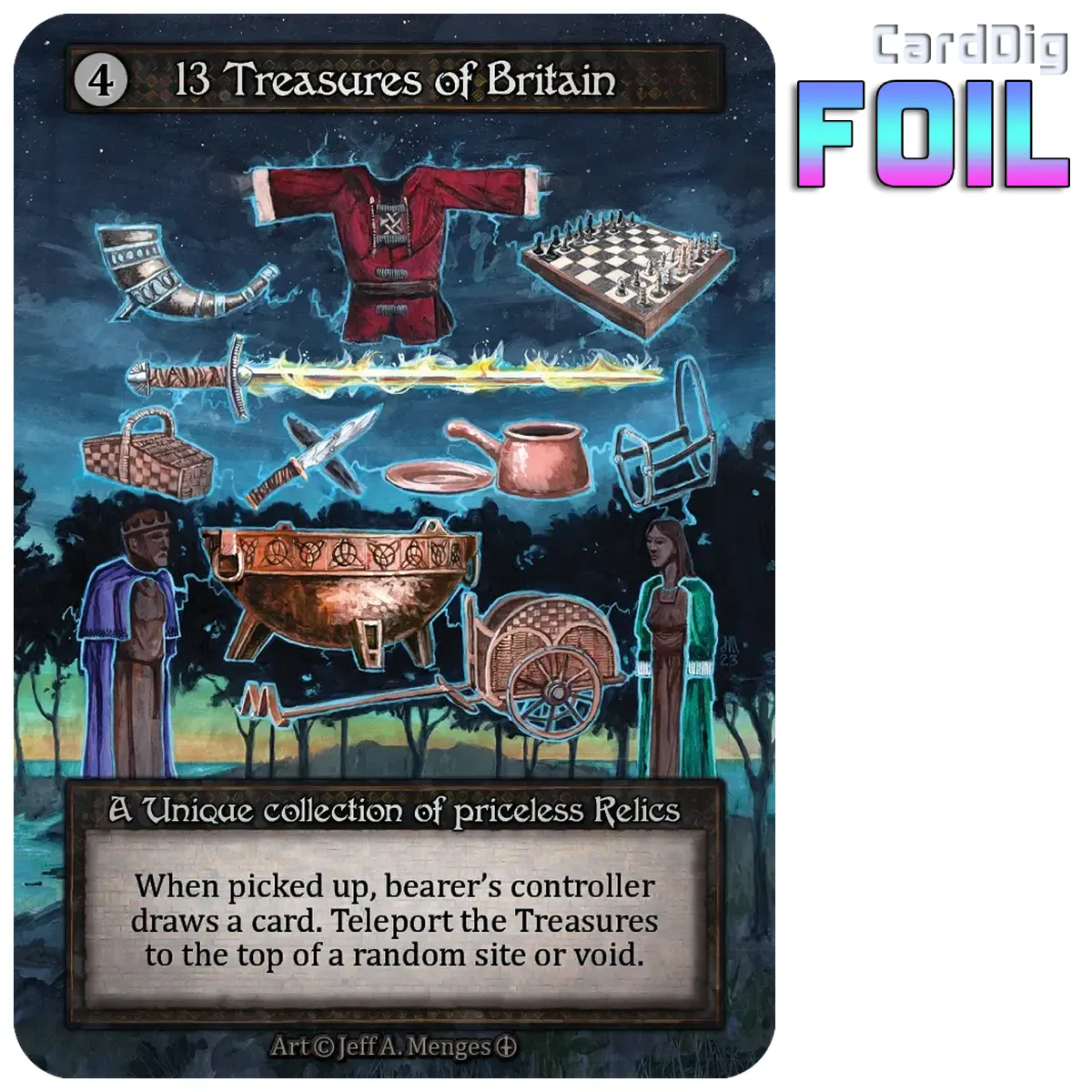 13 Treasure of Britain - Foil (AL Unq)