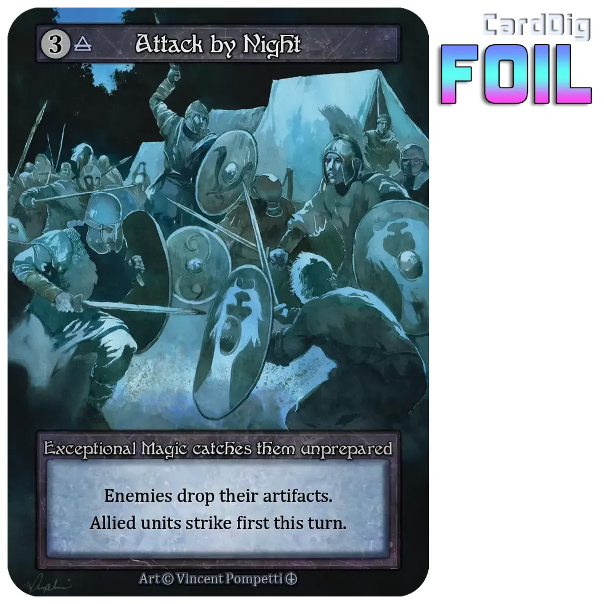 Attack by Night - Foil (AL Exc)