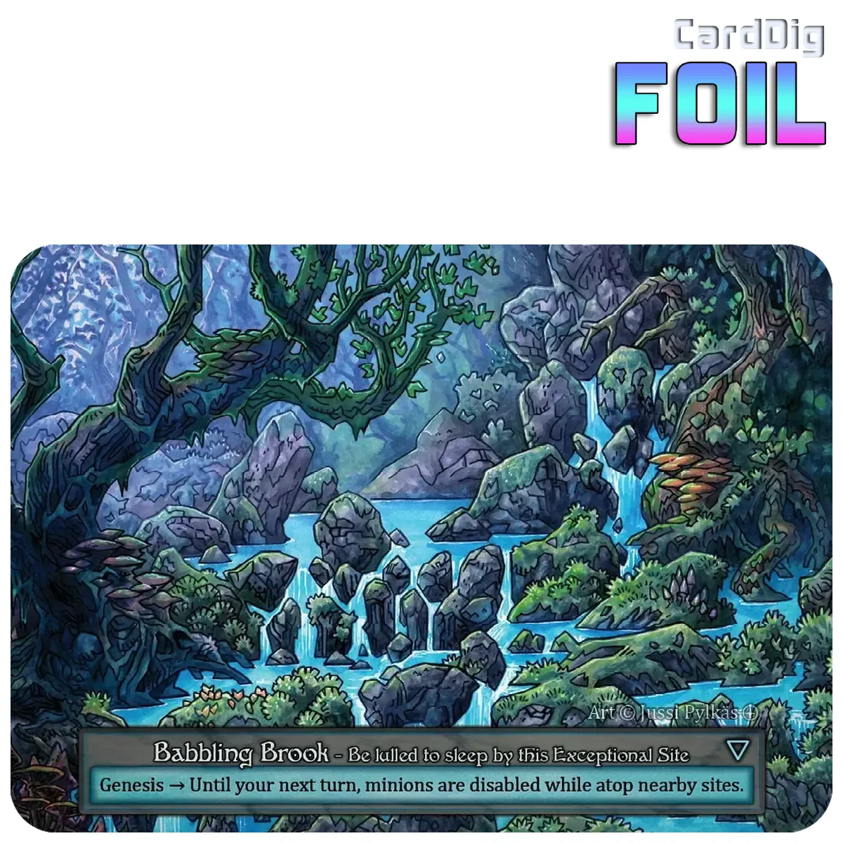 Babbling Brook - Foil (AL Exc)