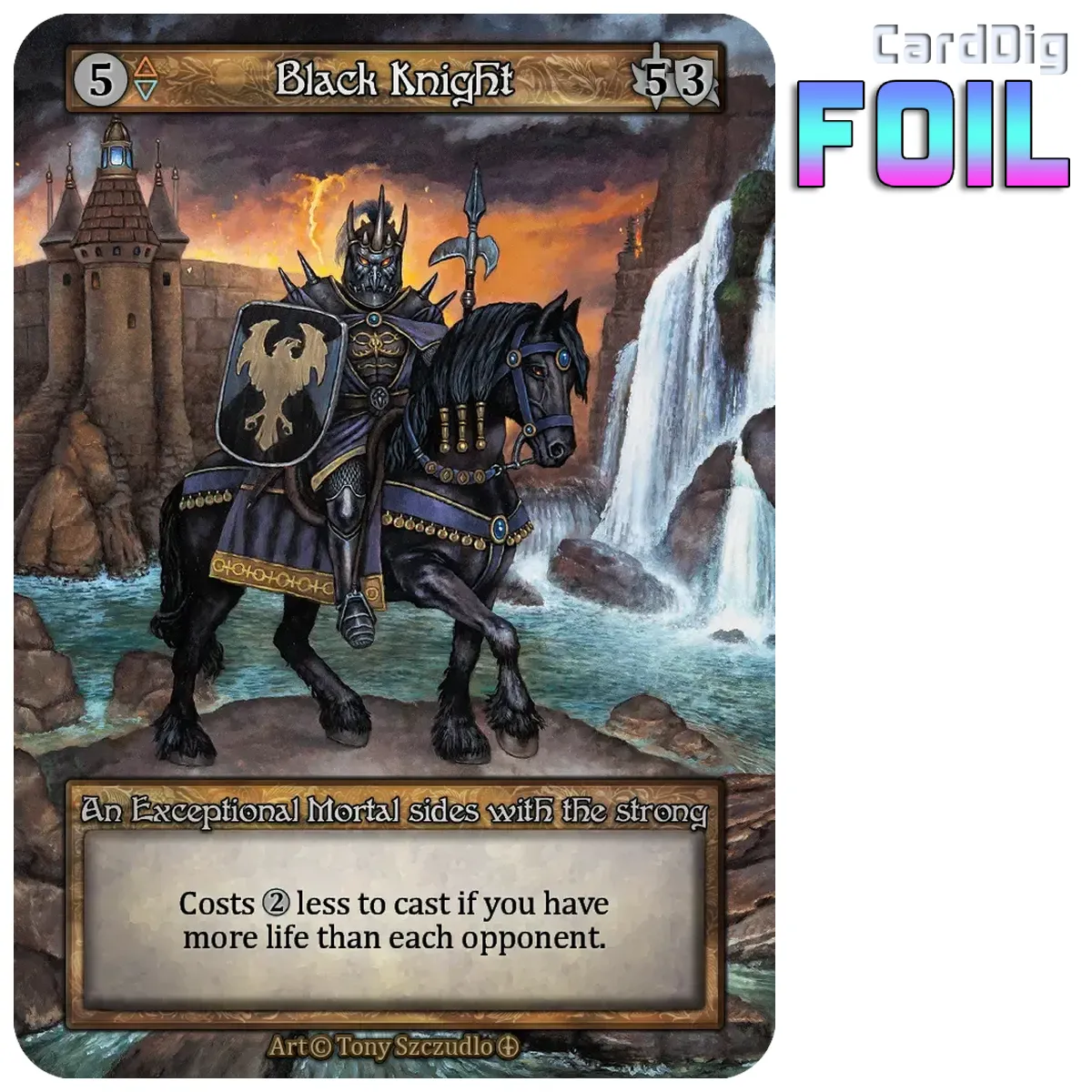 Black Knight - Foil (AL Exc)