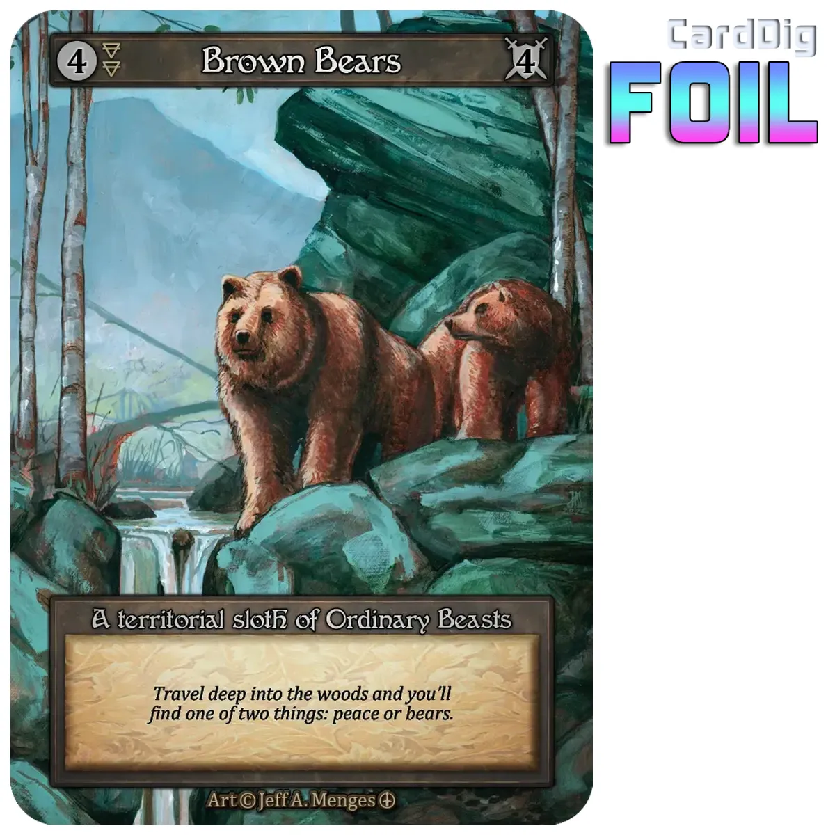 Brown Bears - Foil (AL Ord)