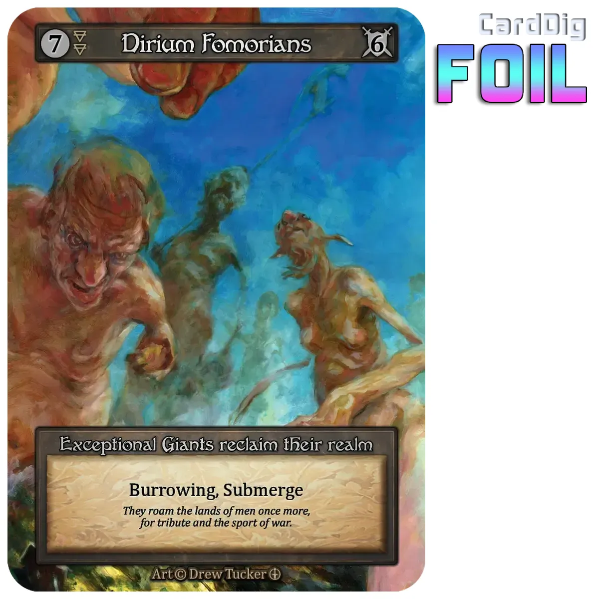 Dirium Fomorians - Foil (AL Exc)