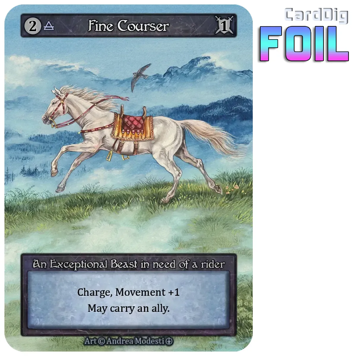 Fine Courser - Foil (AL Exc)