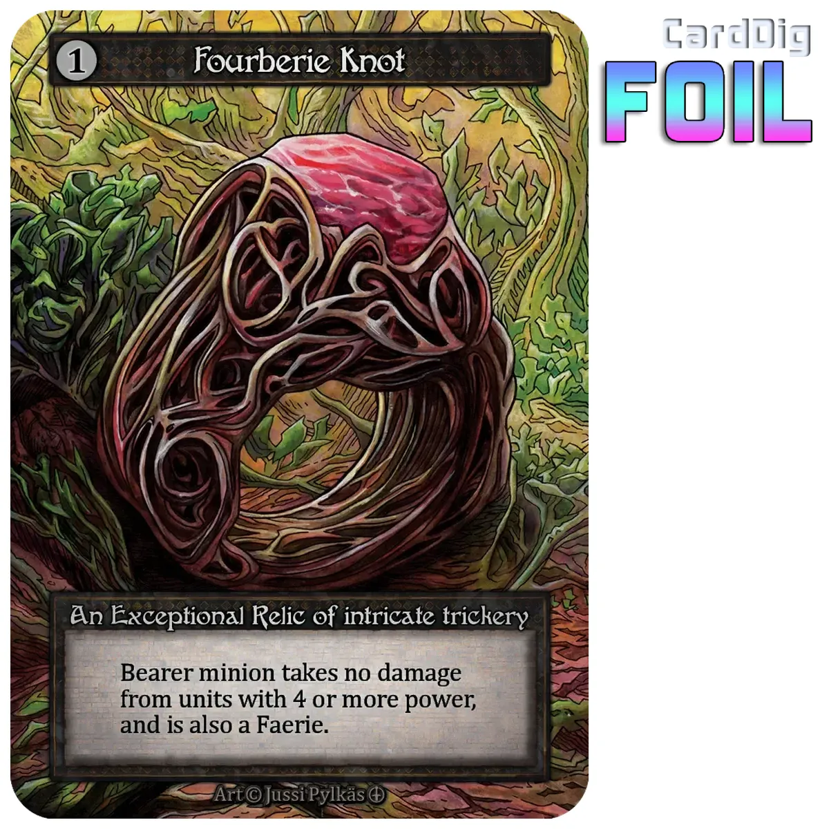 Fourberie Knot - Foil (AL Exc)