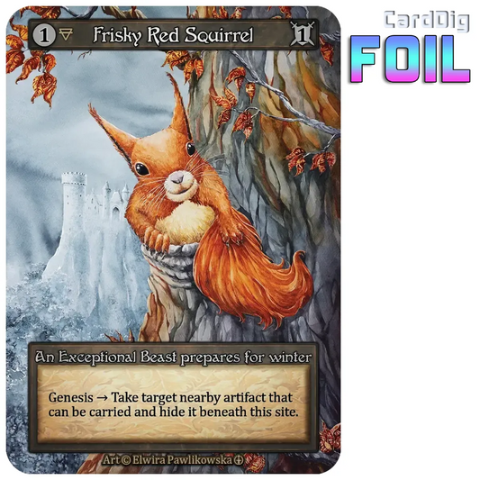 Frisky Red Squirrel - Foil (AL Exc)