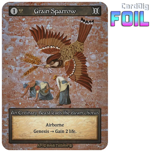 Grain Sparrow - Foil (AL Ord)