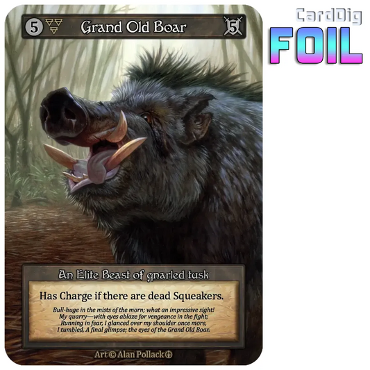 Grand Old Boar - Foil (AL Elite)