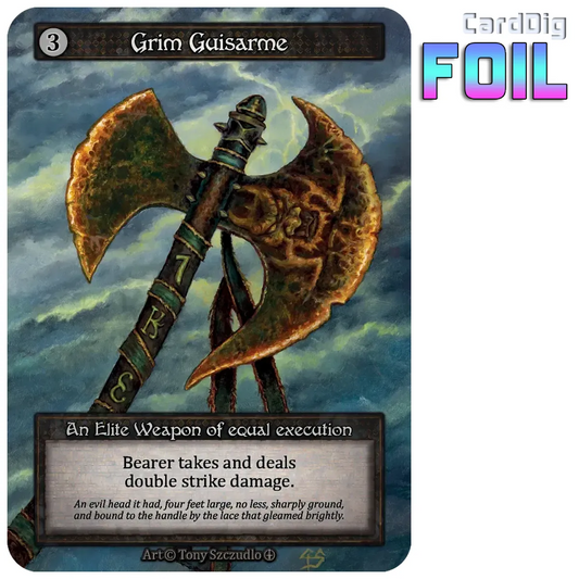 Grim Guisarme - Foil (AL Elite)