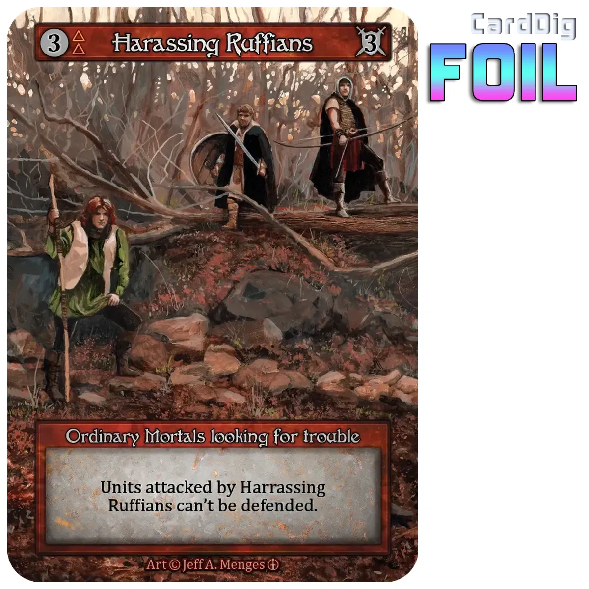 Harassing Ruffians - Foil (AL Ord)