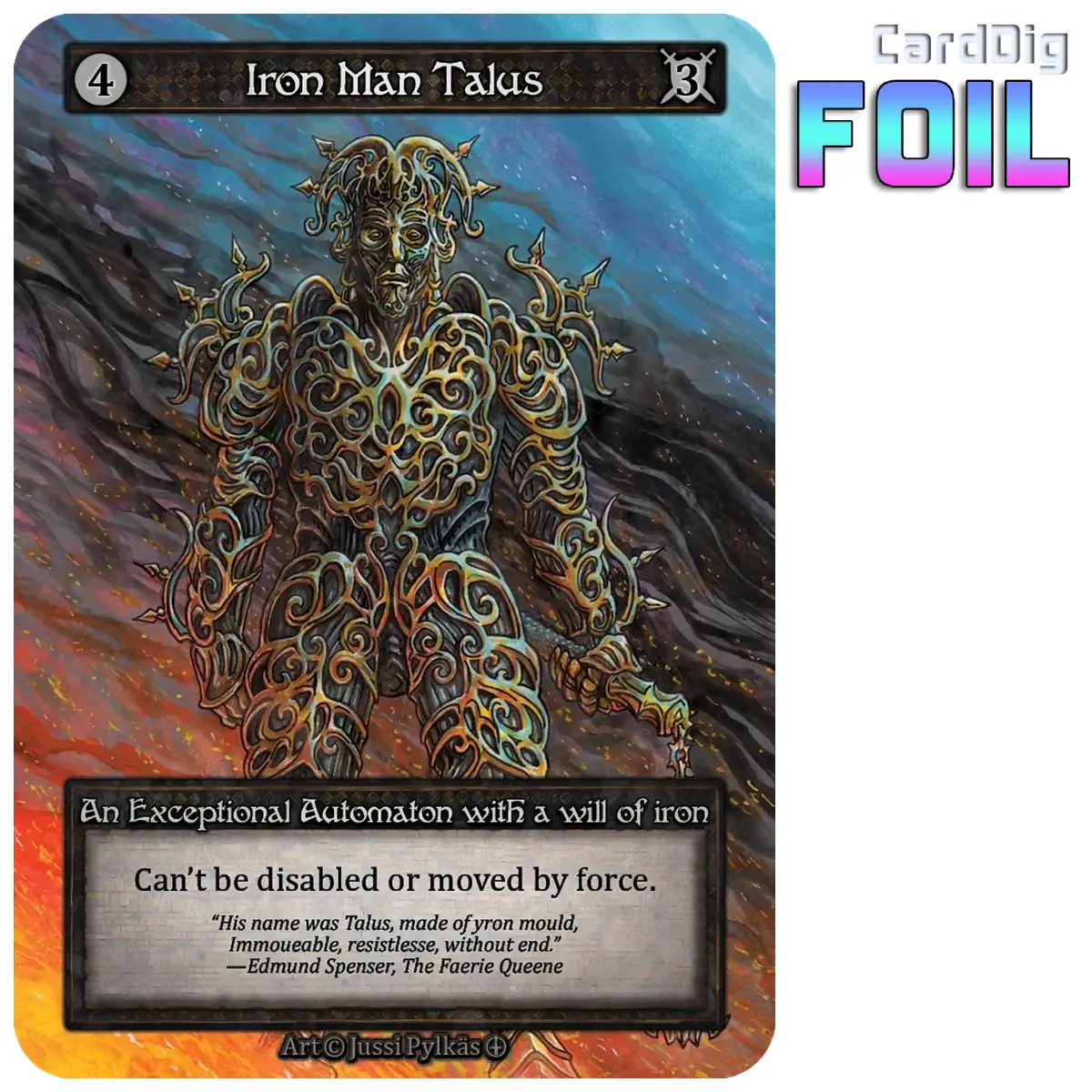 Iron Man Talus - Foil (AL Exc)