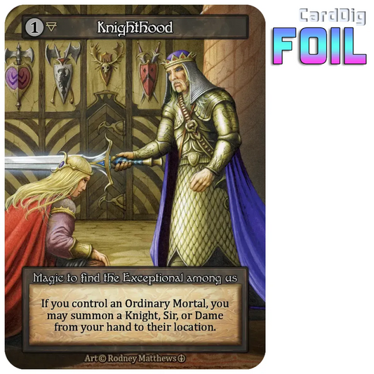 Knighthood - Foil (AL Exc)