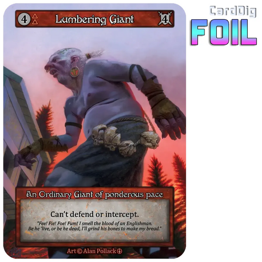 Lumbering Giant - Foil (AL Ord)
