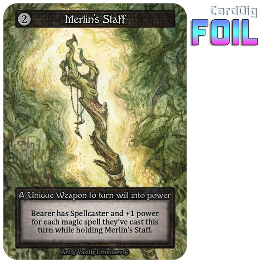 Merlins Staff - Foil (AL Unq)