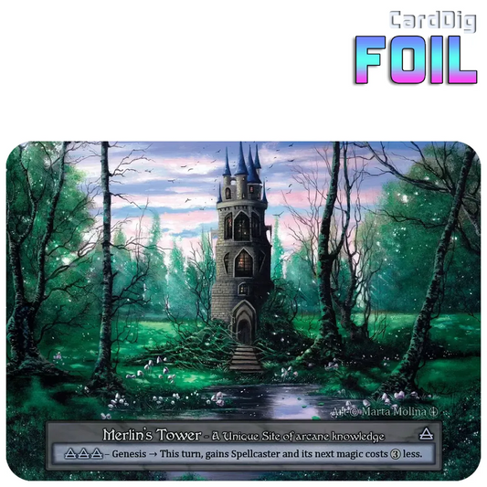 Merlins Tower - Foil (AL Unq)