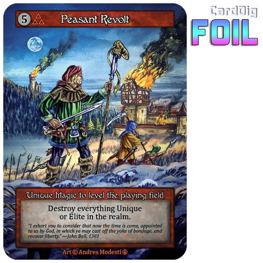 Peasant Revolt - Foil (AL Unq)