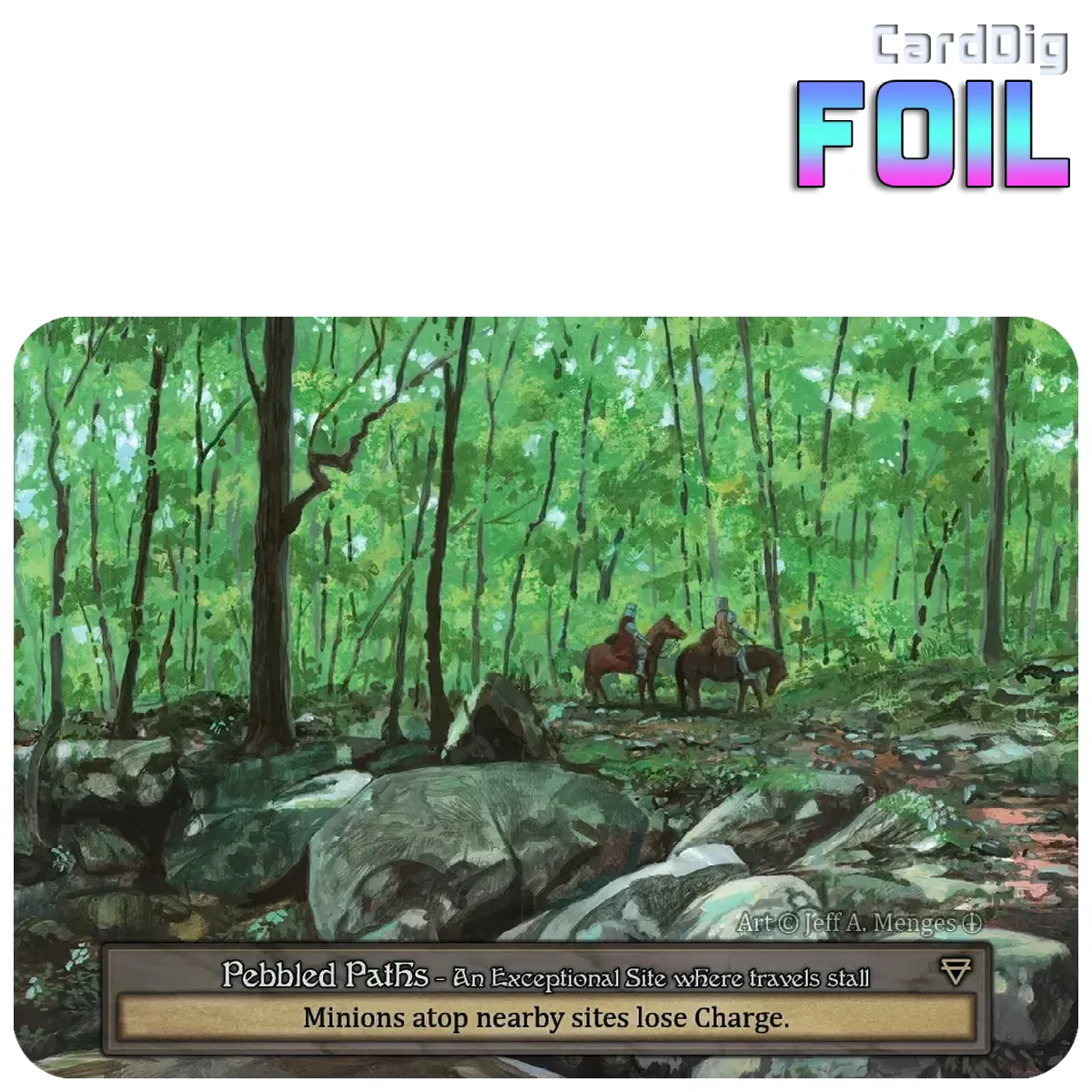 Pebbled Paths - Foil (AL Exc)