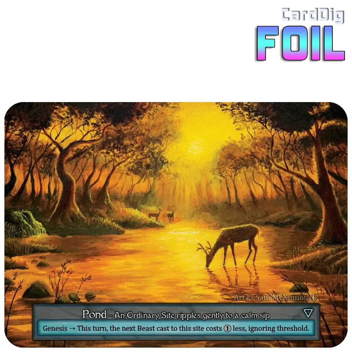 Pond - Foil (AL Ord)