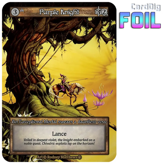 Purple Knight - Foil (AL Exc)