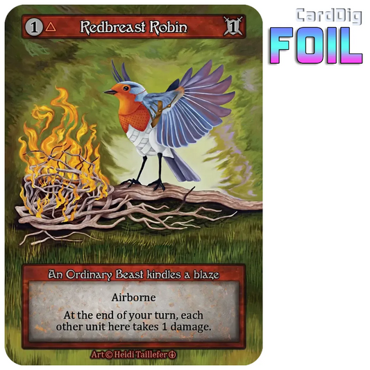 Redbreast Robin - Foil (AL Ord)