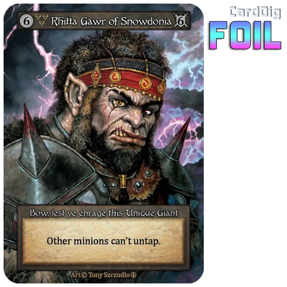 Rhitta Gawr of Snowdonia - Foil (AL Unq)