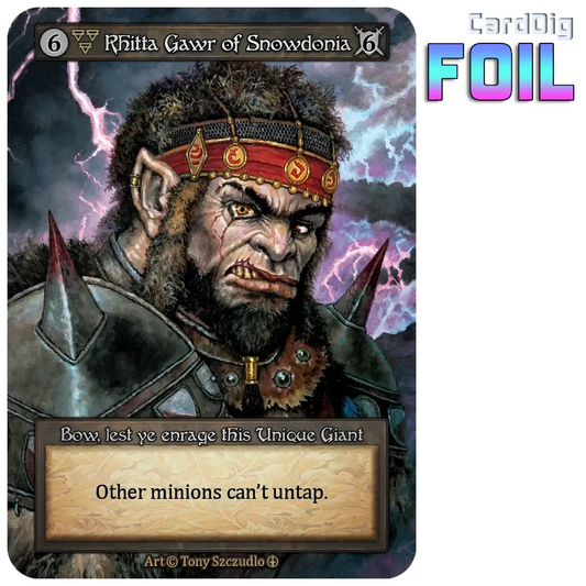 Rhitta Gawr of Snowdonia - Foil (AL Unq)