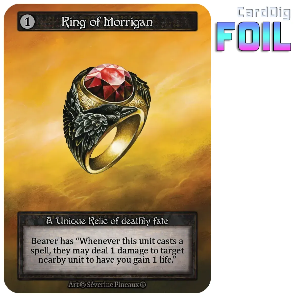 Ring of Morrigan - Foil (AL Unq)