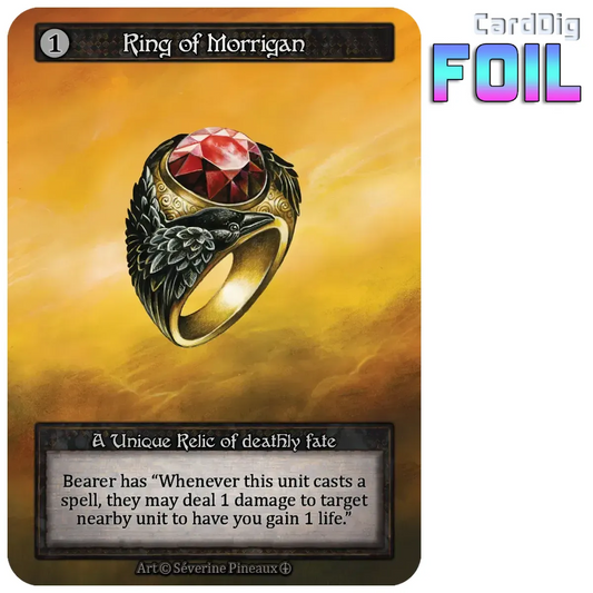 Ring of Morrigan - Foil (AL Unq)