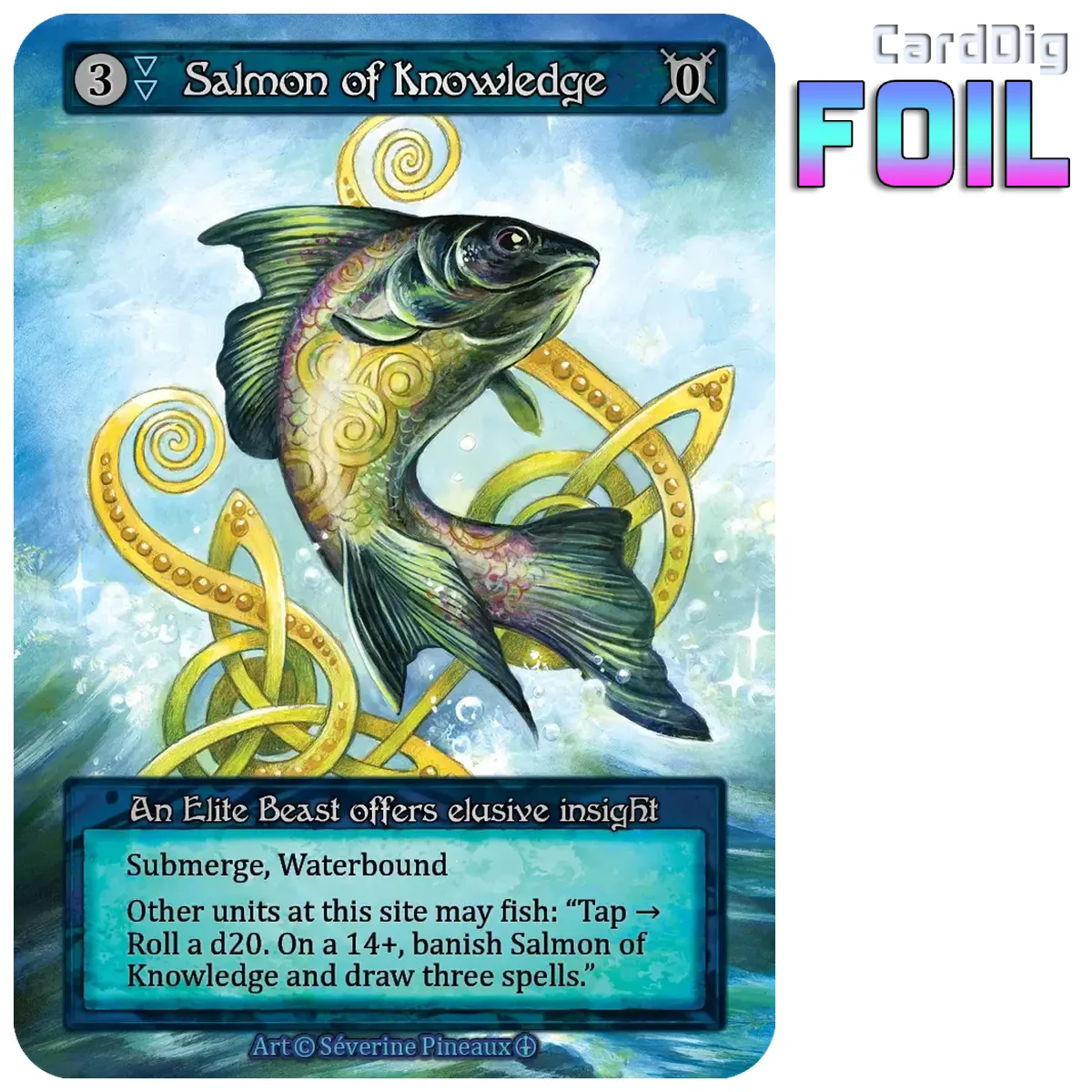 Salmon of Knowledge - Foil (AL Elite)